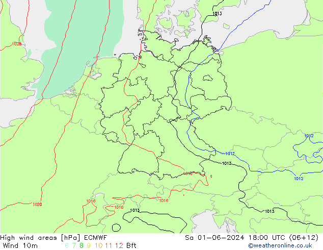 Sturmfelder ECMWF Sa 01.06.2024 18 UTC