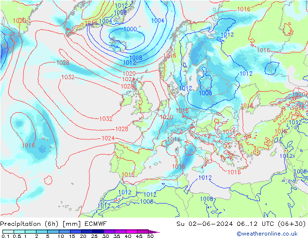  (6h) ECMWF  02.06.2024 12 UTC