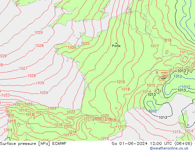      ECMWF  01.06.2024 12 UTC