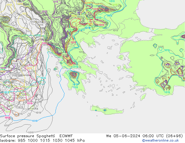     Spaghetti ECMWF  05.06.2024 06 UTC