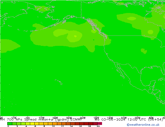 RV 700 hPa Spread ECMWF ma 03.06.2024 12 UTC
