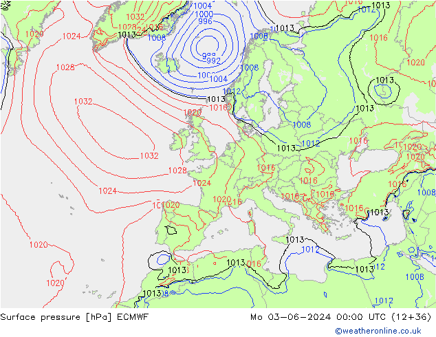      ECMWF  03.06.2024 00 UTC