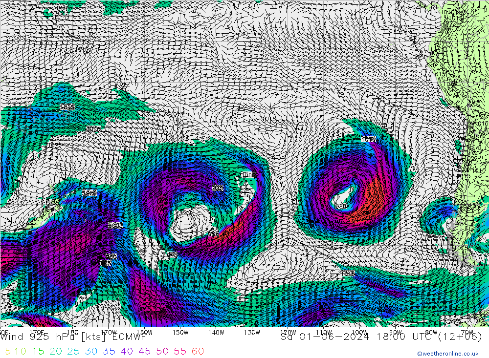  925 hPa ECMWF  01.06.2024 18 UTC