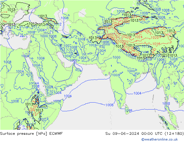      ECMWF  09.06.2024 00 UTC