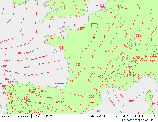      ECMWF  03.06.2024 06 UTC