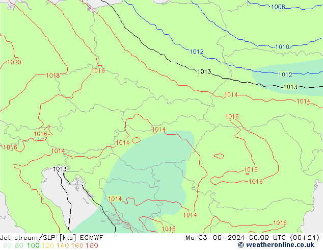 Jet stream ECMWF Seg 03.06.2024 06 UTC