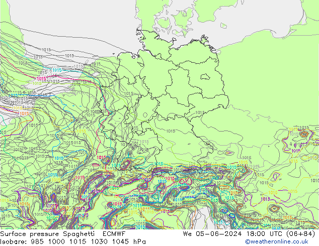     Spaghetti ECMWF  05.06.2024 18 UTC