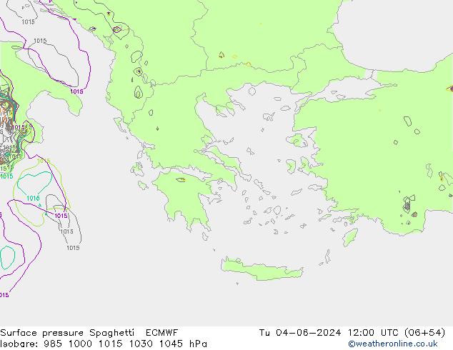     Spaghetti ECMWF  04.06.2024 12 UTC