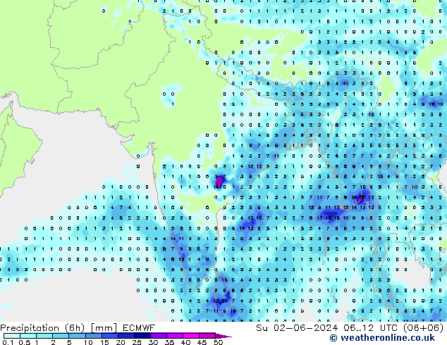  (6h) ECMWF  02.06.2024 12 UTC