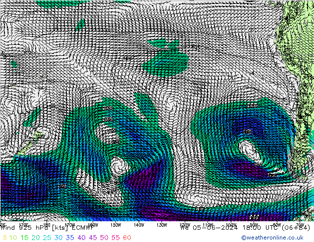 Wind 925 hPa ECMWF We 05.06.2024 18 UTC