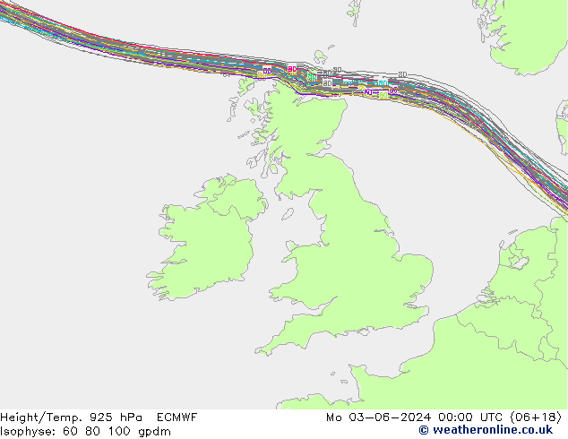 Height/Temp. 925 гПа ECMWF пн 03.06.2024 00 UTC