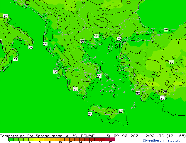     Spread ECMWF  09.06.2024 12 UTC