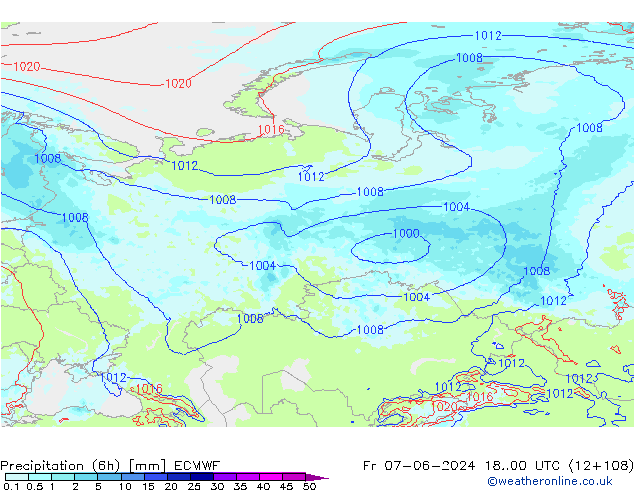  (6h) ECMWF  07.06.2024 00 UTC