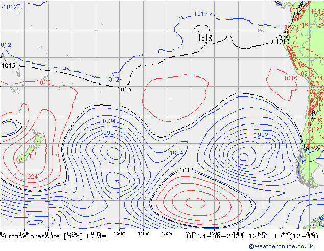 pression de l'air ECMWF mar 04.06.2024 12 UTC