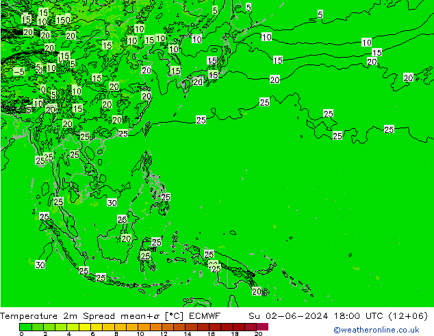     Spread ECMWF  02.06.2024 18 UTC