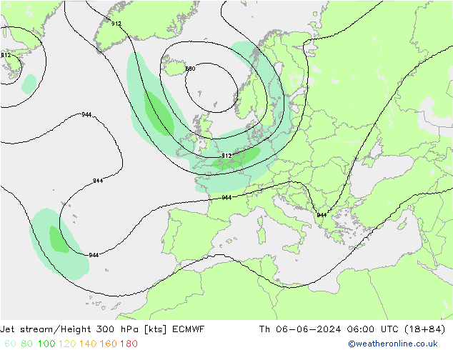 Polarjet ECMWF Do 06.06.2024 06 UTC