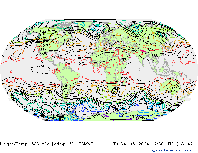 Geop./Temp. 500 hPa ECMWF mar 04.06.2024 12 UTC