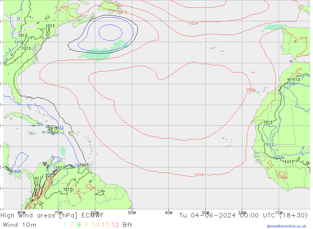 Sturmfelder ECMWF Di 04.06.2024 00 UTC
