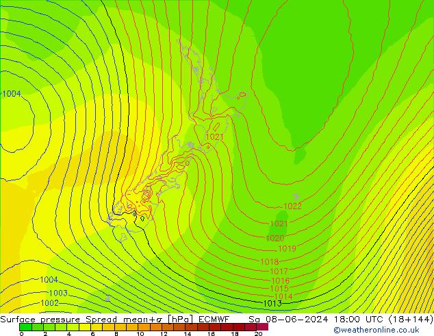     Spread ECMWF  08.06.2024 18 UTC