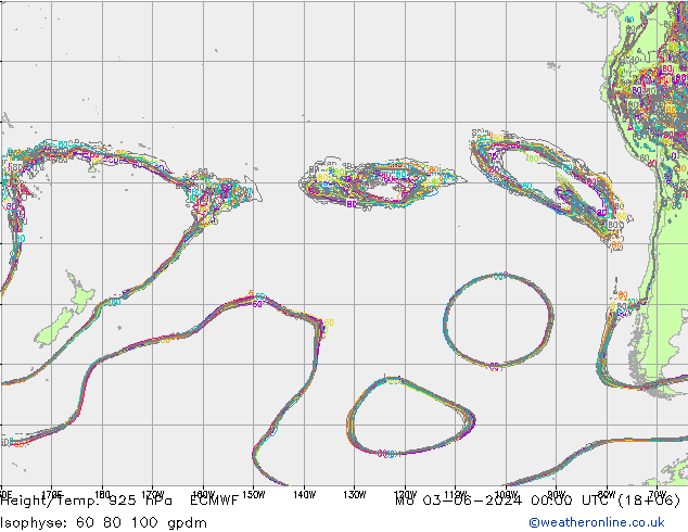 Height/Temp. 925 hPa ECMWF Seg 03.06.2024 00 UTC
