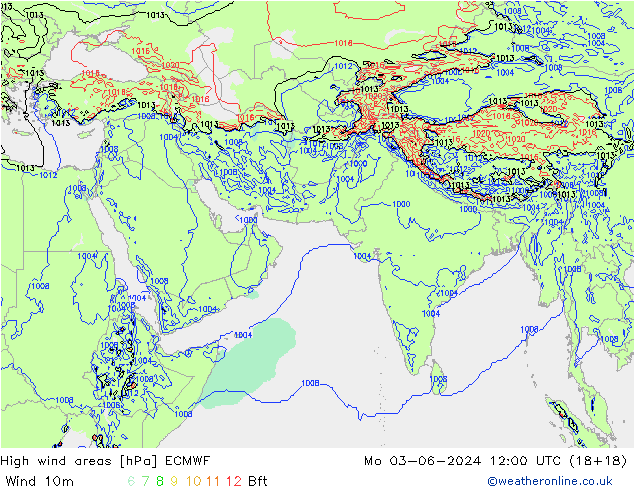 High wind areas ECMWF Seg 03.06.2024 12 UTC