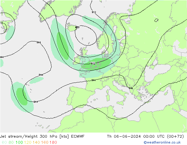 Polarjet ECMWF Do 06.06.2024 00 UTC