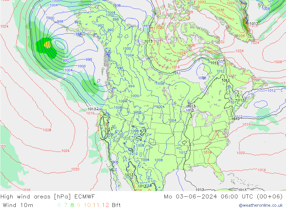 Windvelden ECMWF ma 03.06.2024 06 UTC