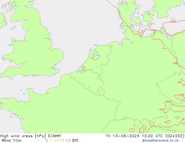 Sturmfelder ECMWF Do 13.06.2024 12 UTC