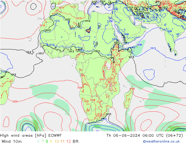 Sturmfelder ECMWF Do 06.06.2024 06 UTC