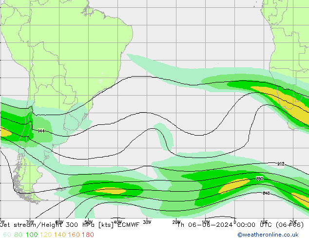 Courant-jet ECMWF jeu 06.06.2024 00 UTC