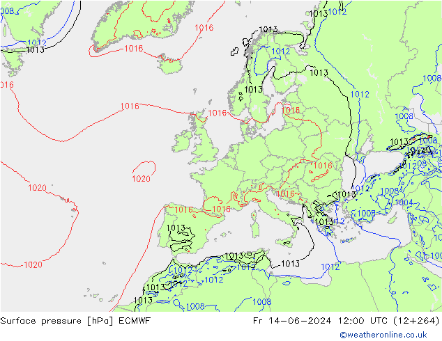      ECMWF  14.06.2024 12 UTC