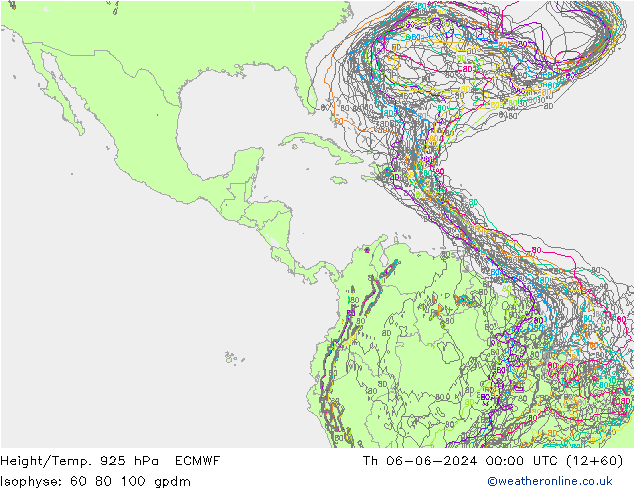 Height/Temp. 925 hPa ECMWF Do 06.06.2024 00 UTC