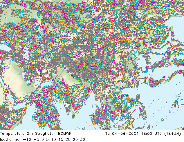     Spaghetti ECMWF  04.06.2024 18 UTC