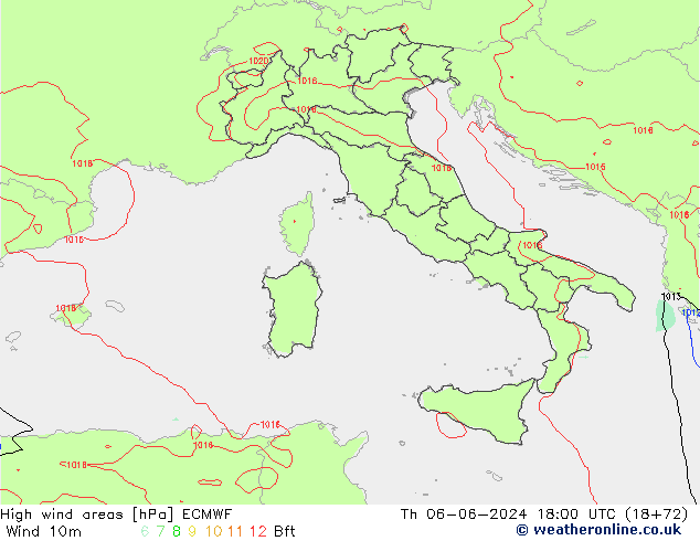 Sturmfelder ECMWF Do 06.06.2024 18 UTC