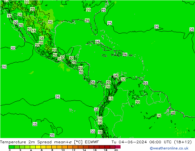     Spread ECMWF  04.06.2024 06 UTC