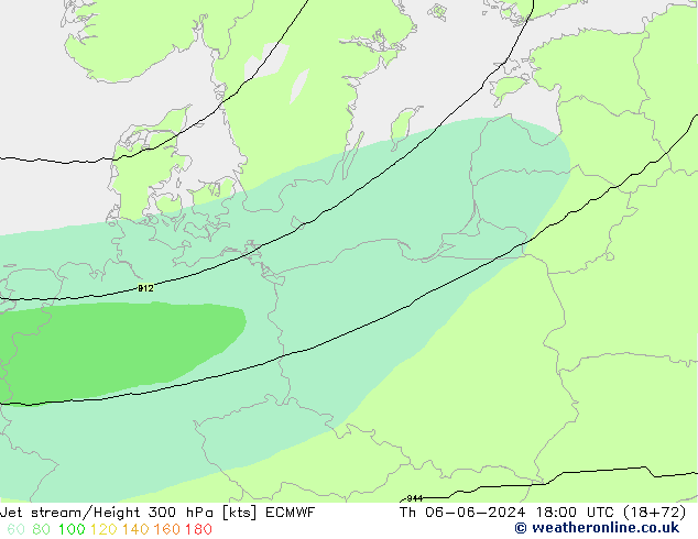 Courant-jet ECMWF jeu 06.06.2024 18 UTC