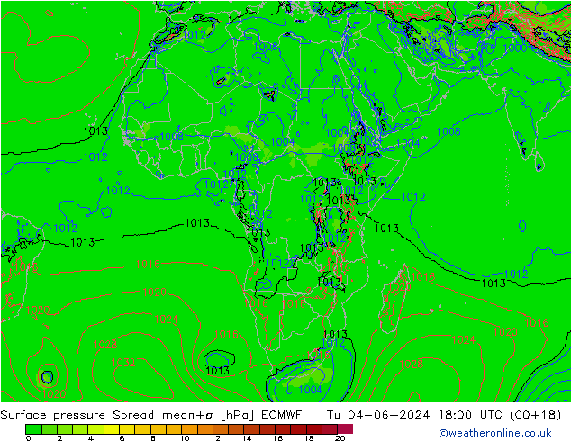     Spread ECMWF  04.06.2024 18 UTC