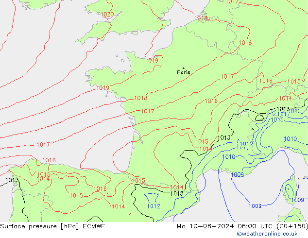      ECMWF  10.06.2024 06 UTC