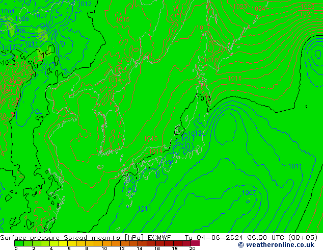     Spread ECMWF  04.06.2024 06 UTC