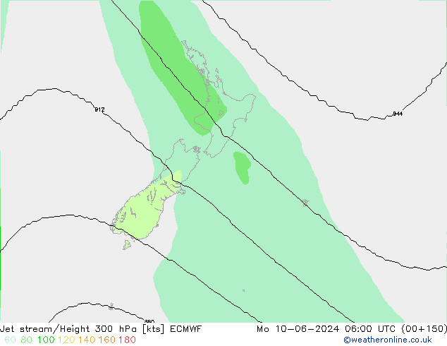 Polarjet ECMWF Mo 10.06.2024 06 UTC