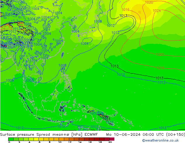     Spread ECMWF  10.06.2024 06 UTC