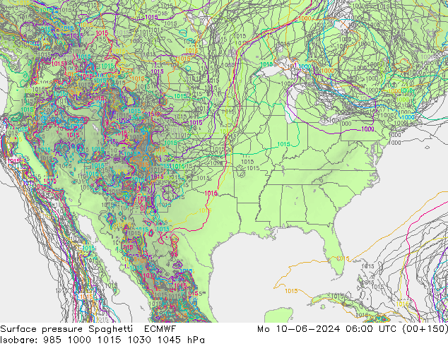     Spaghetti ECMWF  10.06.2024 06 UTC