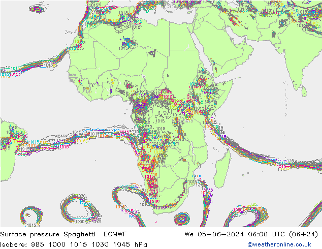     Spaghetti ECMWF  05.06.2024 06 UTC