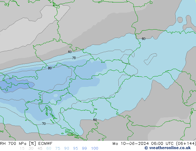 700 hPa Nispi Nem ECMWF Pzt 10.06.2024 06 UTC