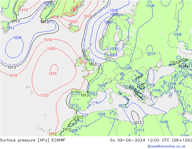      ECMWF  09.06.2024 12 UTC