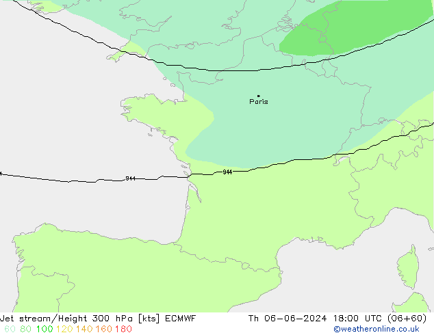 Polarjet ECMWF Do 06.06.2024 18 UTC