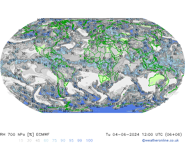 700 hPa Nispi Nem ECMWF Sa 04.06.2024 12 UTC