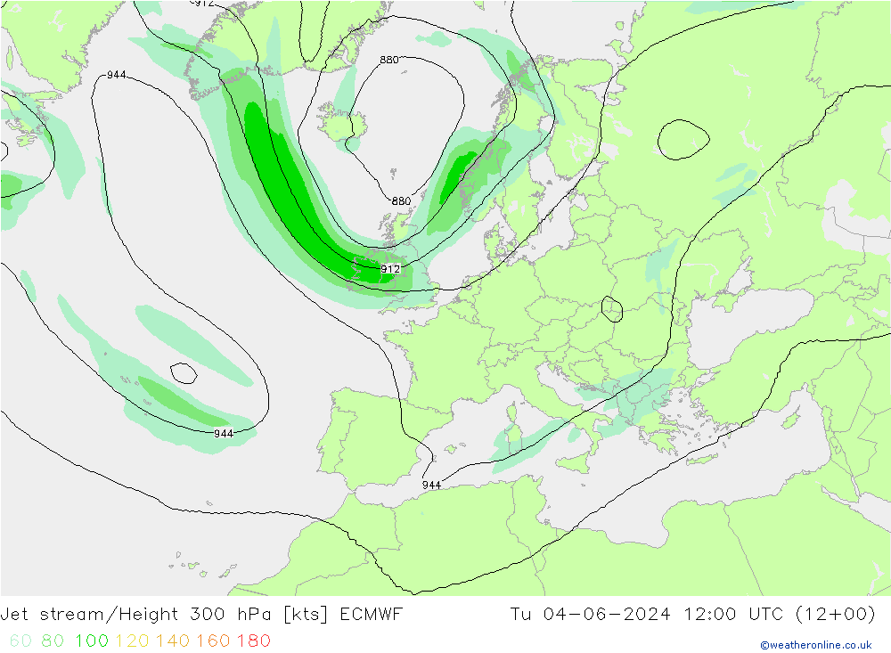 Courant-jet ECMWF mar 04.06.2024 12 UTC