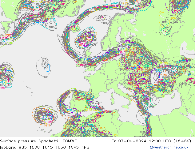     Spaghetti ECMWF  07.06.2024 12 UTC