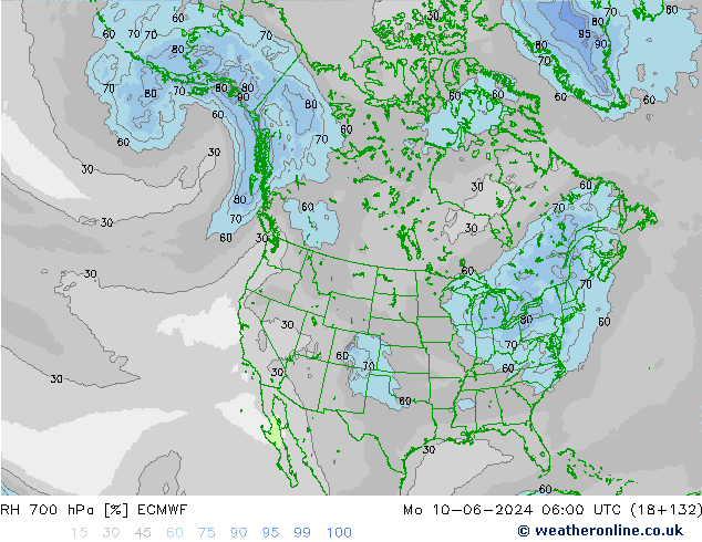 700 hPa Nispi Nem ECMWF Pzt 10.06.2024 06 UTC